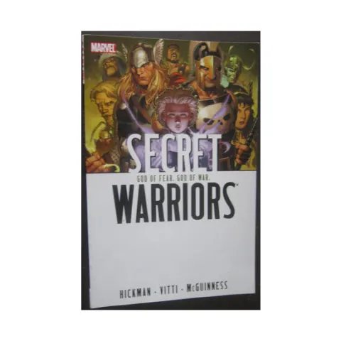 Coperta cărții Secret Warriors. Vol. two. God of fear, god of war