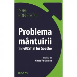 Coperta cărții Problema mantuirii in Faust al lui Goethe