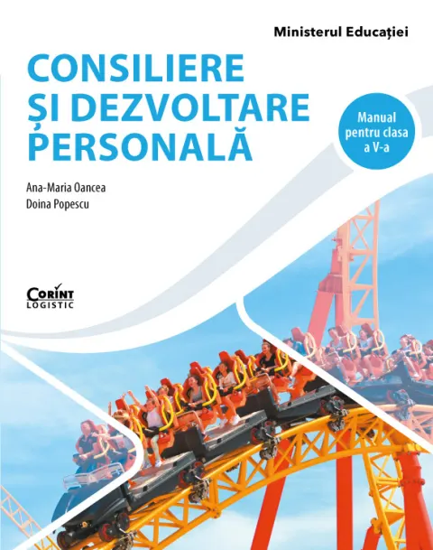 Coperta cărții Consiliere și dezvoltare personală. Manual pentru clasa a V-a