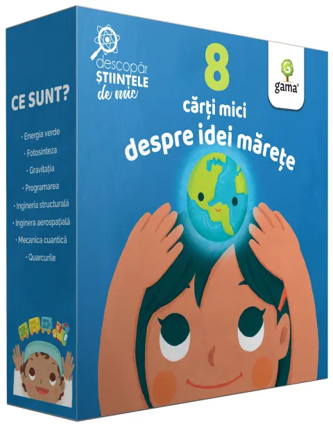 Coperta cărții Cutie Descopar stiintele de mic