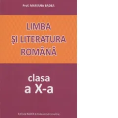 Coperta cărții Limba si literatura romana. Clasa a X-a