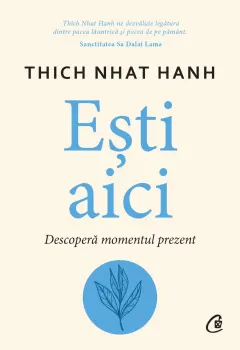 Coperta cărții Ești aici. Descopera momentul prezent