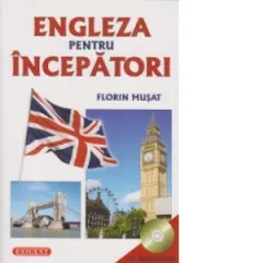 Coperta cărții Engleza pentru incepatori + CD
