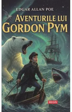 Coperta cărții Aventurile lui Gordon Pym