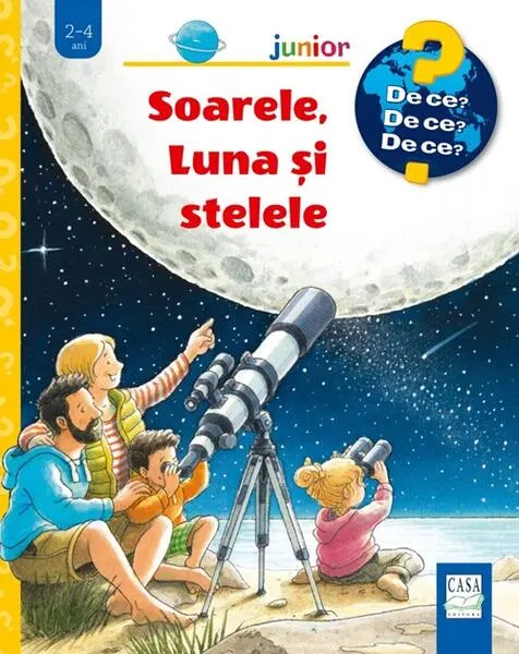 Coperta cărții Soarele, Luna și stelele