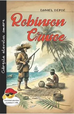 Coperta cărții Robinson Crusoe