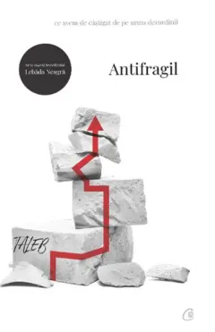 Coperta cărții Antifragil
