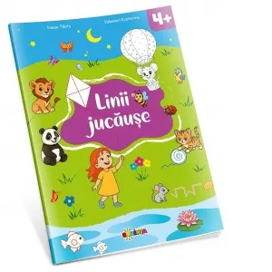 Coperta cărții Linii jucause 4 ani+