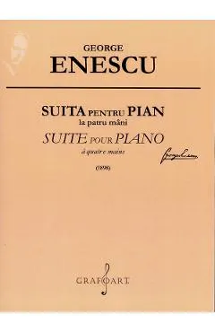 Coperta cărții Suita pentru pian la patru mâni (1898)