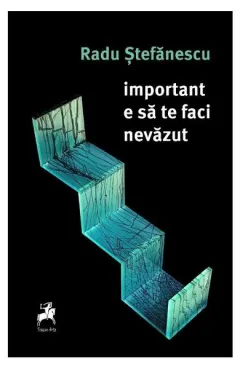 Coperta cărții Important e sa te faci nevazut