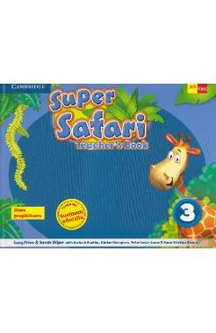 Coperta cărții Super Safari. Teacher 's book. Clasa pregatitoare (Level 3)