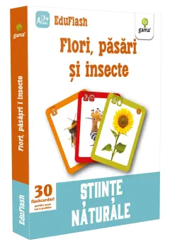 Coperta cărții Flori, pasari si insecte |