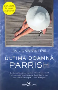 Coperta cărții Ultima doamnă Parrish