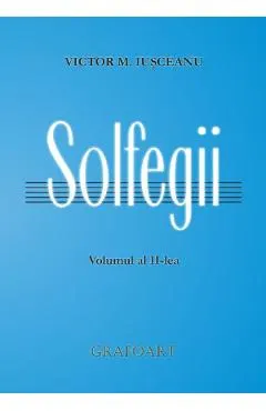 Coperta cărții Solfegii. Volumul II