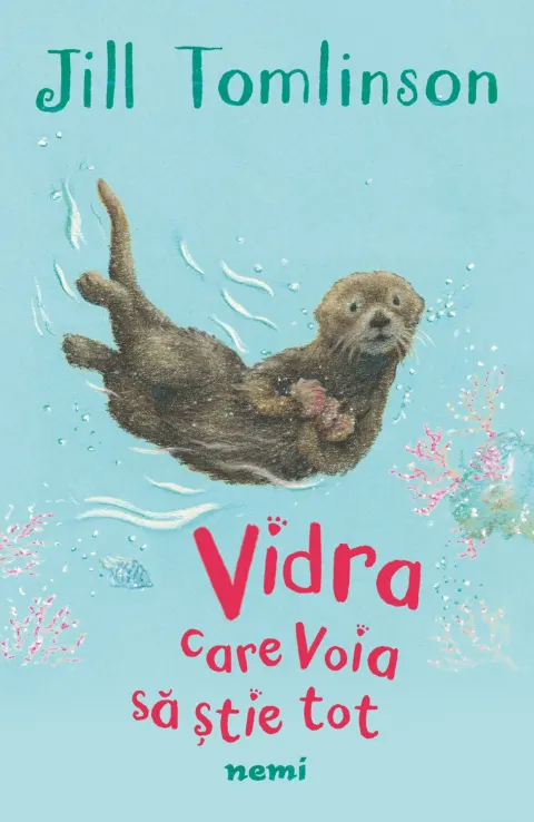 Coperta cărții Vidra care voia să știe tot