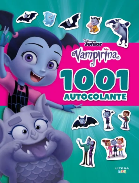 Coperta cărții Disney Junior. Vampirina. 1001 de autocolante