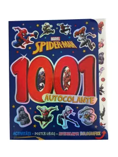 Coperta cărții Marvel. Spider-Man. 1001 autocolante