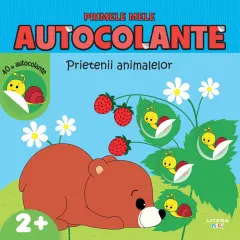 Coperta cărții Primele mele autocolante. Prietenii animalelor