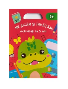 Coperta cărții Ne jucam si invatam. Activitati la 5 ani