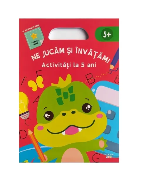 Coperta cărții Ne jucam si invatam. Activitati la 5 ani