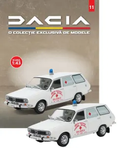 Coperta cărții Numarul 11. Dacia 1300 Break Ambulance - 1995
