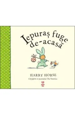 Coperta cărții Iepuraș fuge de-acasă