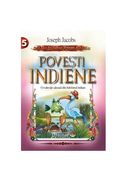Coperta cărții Povesti Indiene