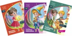 Coperta cărții Set 3 Carti Gradinita nivel 3-4 ani: 1. Educarea limbajului; 2. Activitate matematica; 3. Cunoasterea mediului (editie 2026 - 2027)