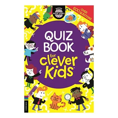 Coperta cărții Quiz Book for Clever Kids