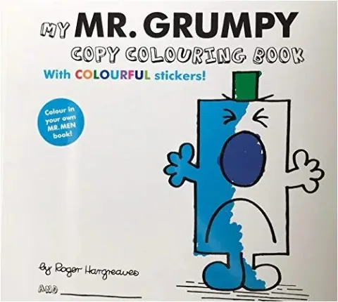 Coperta cărții MrMenMrGrumpyColouring