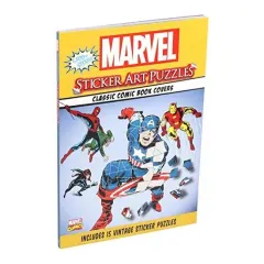 Coperta cărții Marvel Sticker Art Puzzles