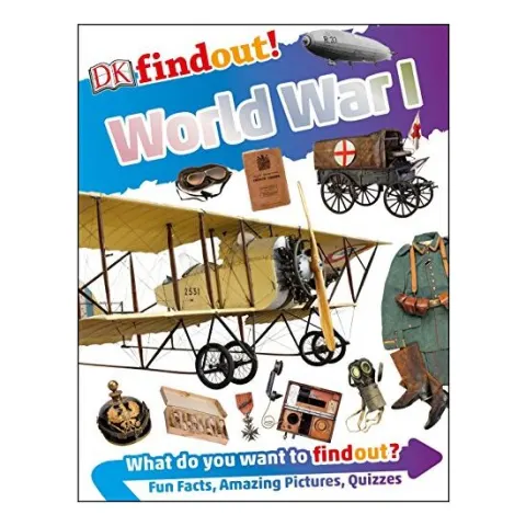 Coperta cărții DK Findout! World War I