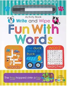 Coperta cărții Write and Wipe Fun with Words