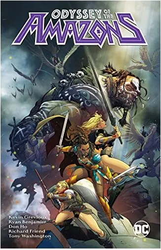 Coperta cărții The Odyssey of the Amazons