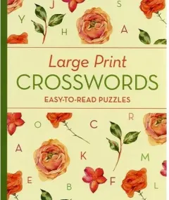 Coperta cărții Large Print Crosswords
