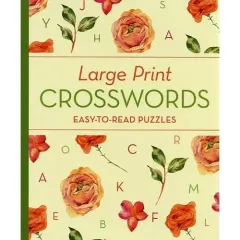 Coperta cărții Large Print Crosswords