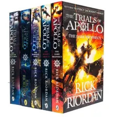 Coperta cărții Rick Riordan Trials Of Apollo Series 5 Books Collection Set - The Tower Of Nero