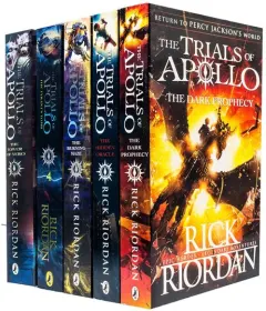 Coperta cărții Rick Riordan Trials Of Apollo Series 5 Books Collection Set - The Tower Of Nero