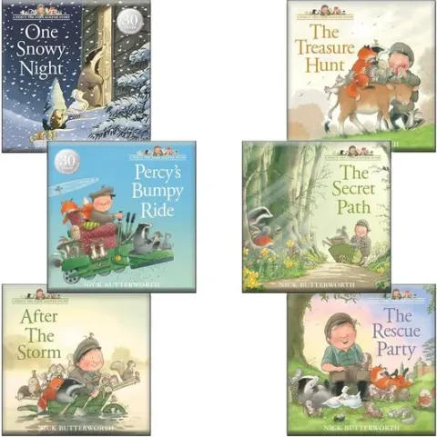 Coperta cărții Percy the Park Keeper 6 Books Collection Set