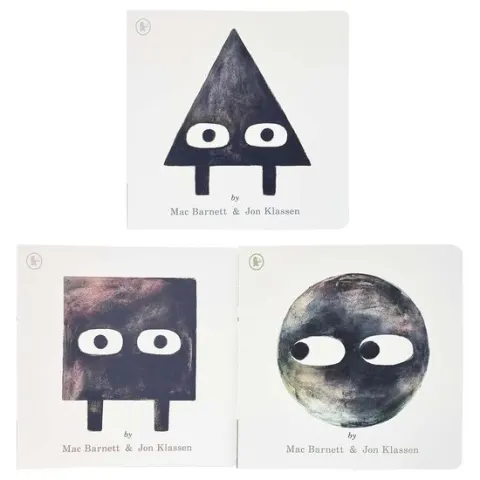 Coperta cărții Shape Trilogy Collection 3 Books Set (triangle, Square And Circle) By Mac Barnett