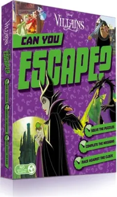 Coperta cărții Disney Villains: Can You Escape?