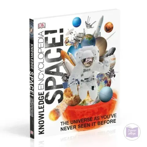 Coperta cărții DK Knowledge Encyclopedia Space!: The Universe as You've Never Seen It Before