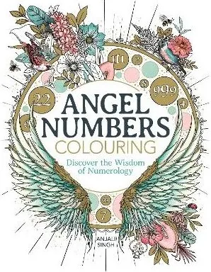 Coperta cărții Angel Numbers Colouring - The Mail Bookshop