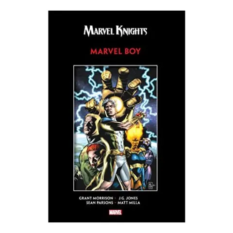 Coperta cărții Marvel Knights Marvel Boy by Morrison & Jones, Grant Morrison
