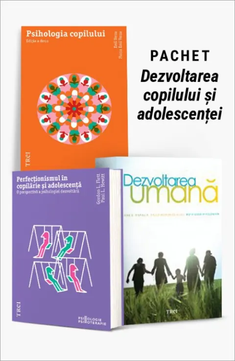 Coperta cărții Pachet Dezvoltarea copilului și adolescenței. Psihologia copilului/Perfecționismul în copilărie/Dezvoltarea umană - Emil Verza