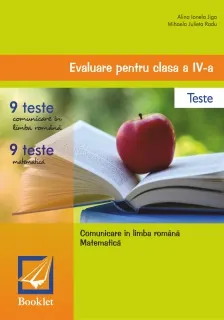 Coperta cărții Evaluare pentru clasa a IV-a - teste
