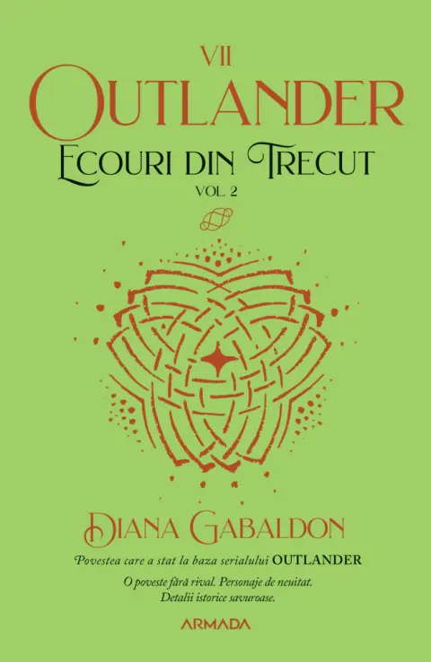 Coperta cărții Ecouri din trecut (seria Outlander, partea a VII-a) (vol. 2)