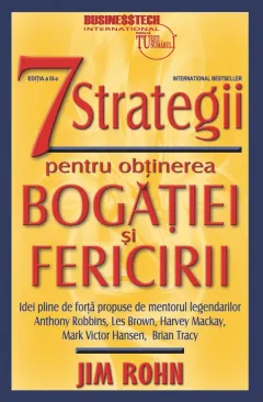 Coperta cărții 7 strategii pentru obtinerea bogatiei si fericirii