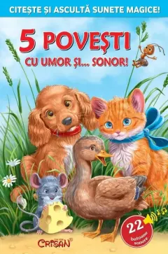 Coperta cărții 5 povești cu umor și... sonor!