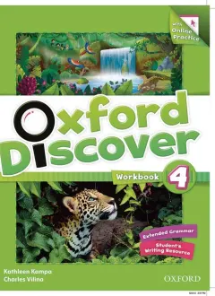 Coperta cărții Oxford Discover 4 Workbook with Online Practice